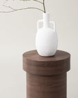 Vind Malung - High Side Table - Brown / Brown MDF - vivahabitat.com