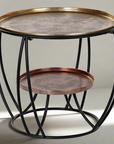 ¡Mesa de centro redonda DKD Home Decor con factor sorpresa!