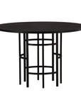 Dining Table - Black / Black Veneer - vivahabitat.com