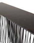 Side Table high- Artificial Stone / Black - vivahabitat.com