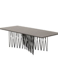 Stone - Sofa Table - Artifical Stone / Black - vivahabitat.com
