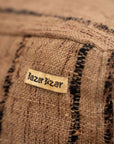 The Oh My Gee Pouf - Beige Black - vivahabitat.com