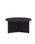 Vind Saltö Large Sofa Table - Black / Wood - vivahabitat.com