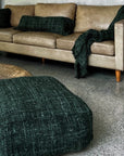 The Oh My Gee Pouf - Dark Green