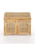 Boho Chic Natural Rattan Trunk