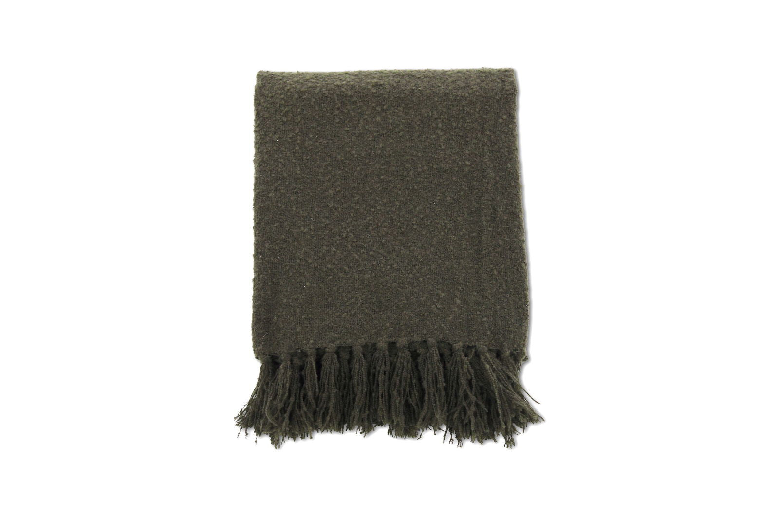 Venture Home Stanly Throw poly/ribbon/tassels - Green / - 170*130 - vivahabitat.com