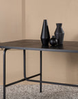 Venture Home Uno Dining Table - Black / Black Veneer - vivahabitat.com