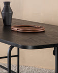 Venture Home Uno Dining Table - Black / Black Veneer - vivahabitat.com