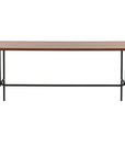 Venture Home Uno Dining Table - Black / Walnut Veneer - vivahabitat.com