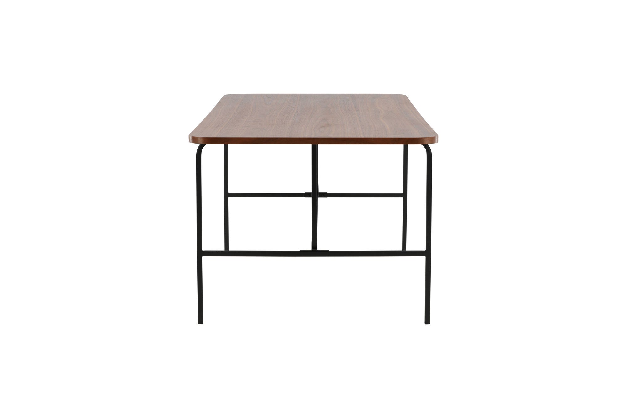 Venture Home Uno Dining Table - Black / Walnut Veneer - vivahabitat.com