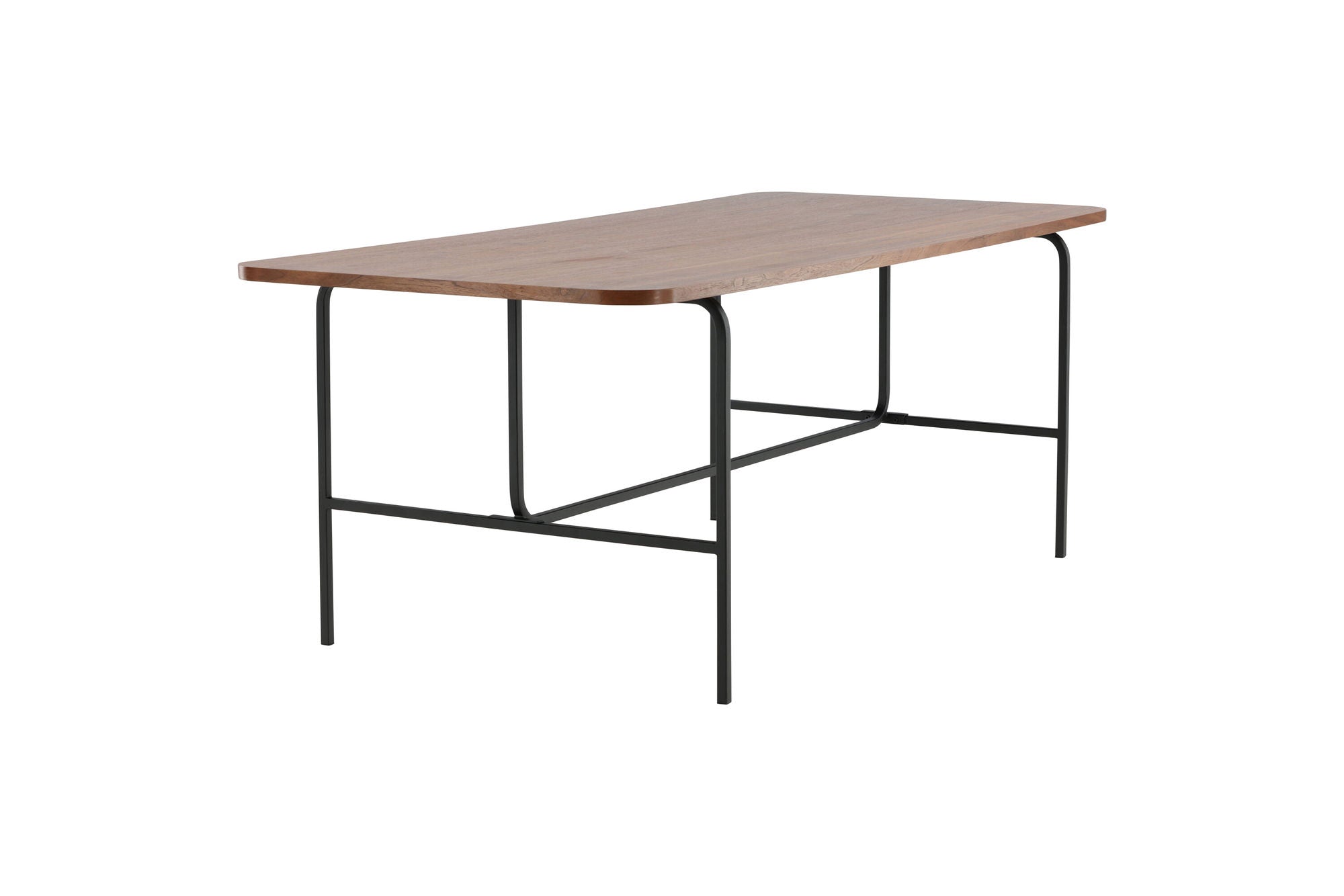 Venture Home Uno Dining Table - Black / Walnut Veneer - vivahabitat.com