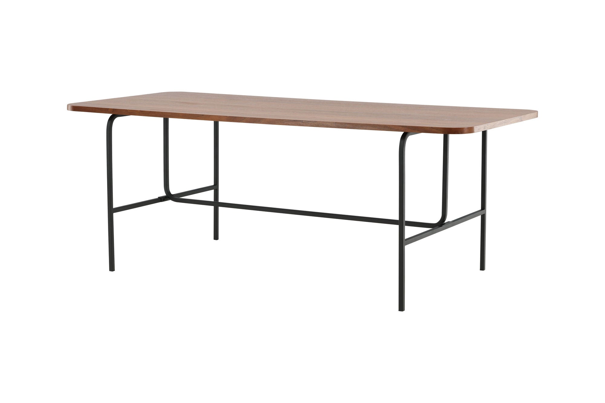 Venture Home Uno Dining Table - Black / Walnut Veneer - vivahabitat.com