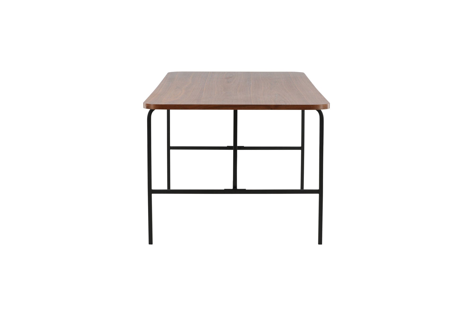 Venture Home Uno Dining Table - Black / Walnut Veneer - vivahabitat.com