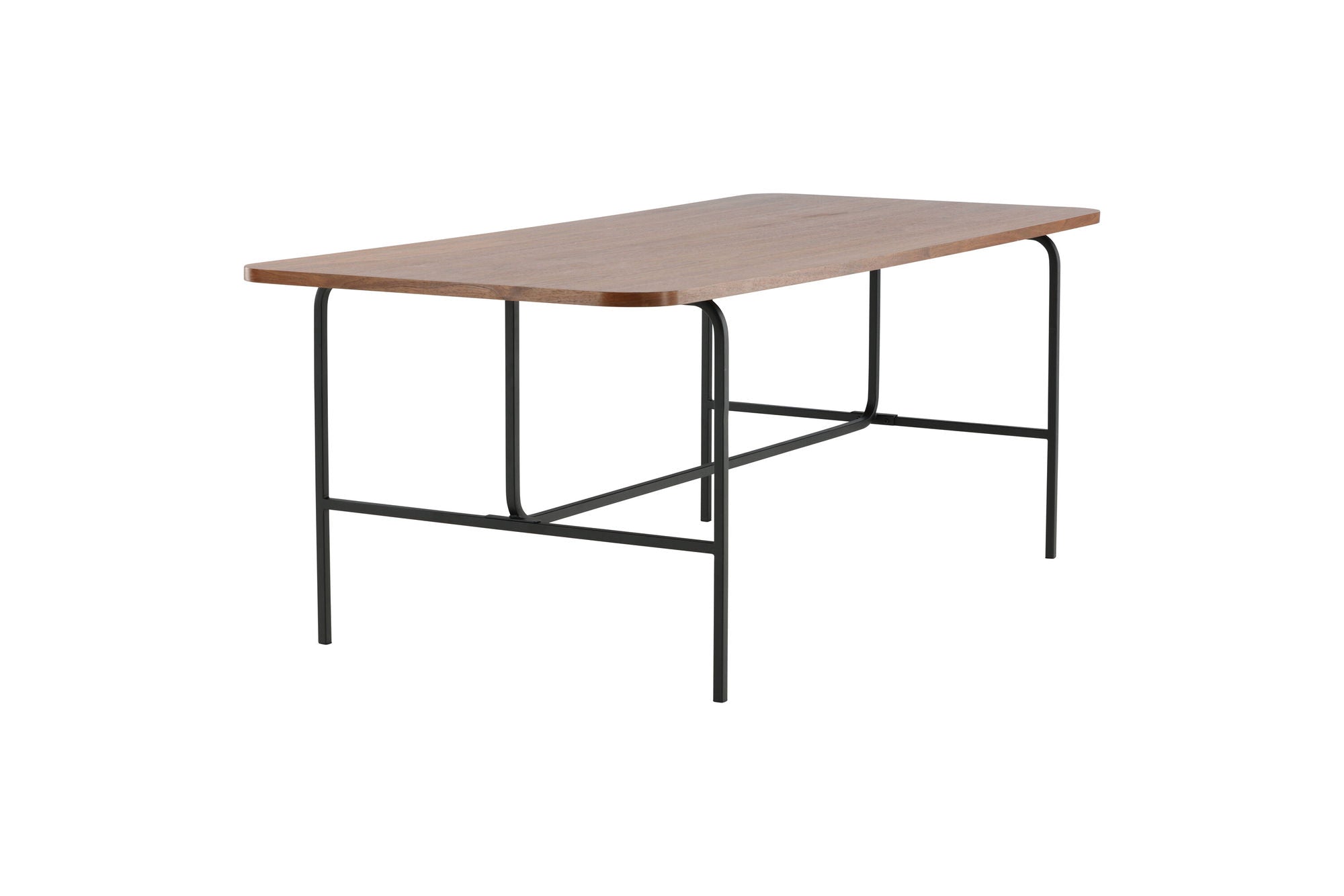 Venture Home Uno Dining Table - Black / Walnut Veneer - vivahabitat.com