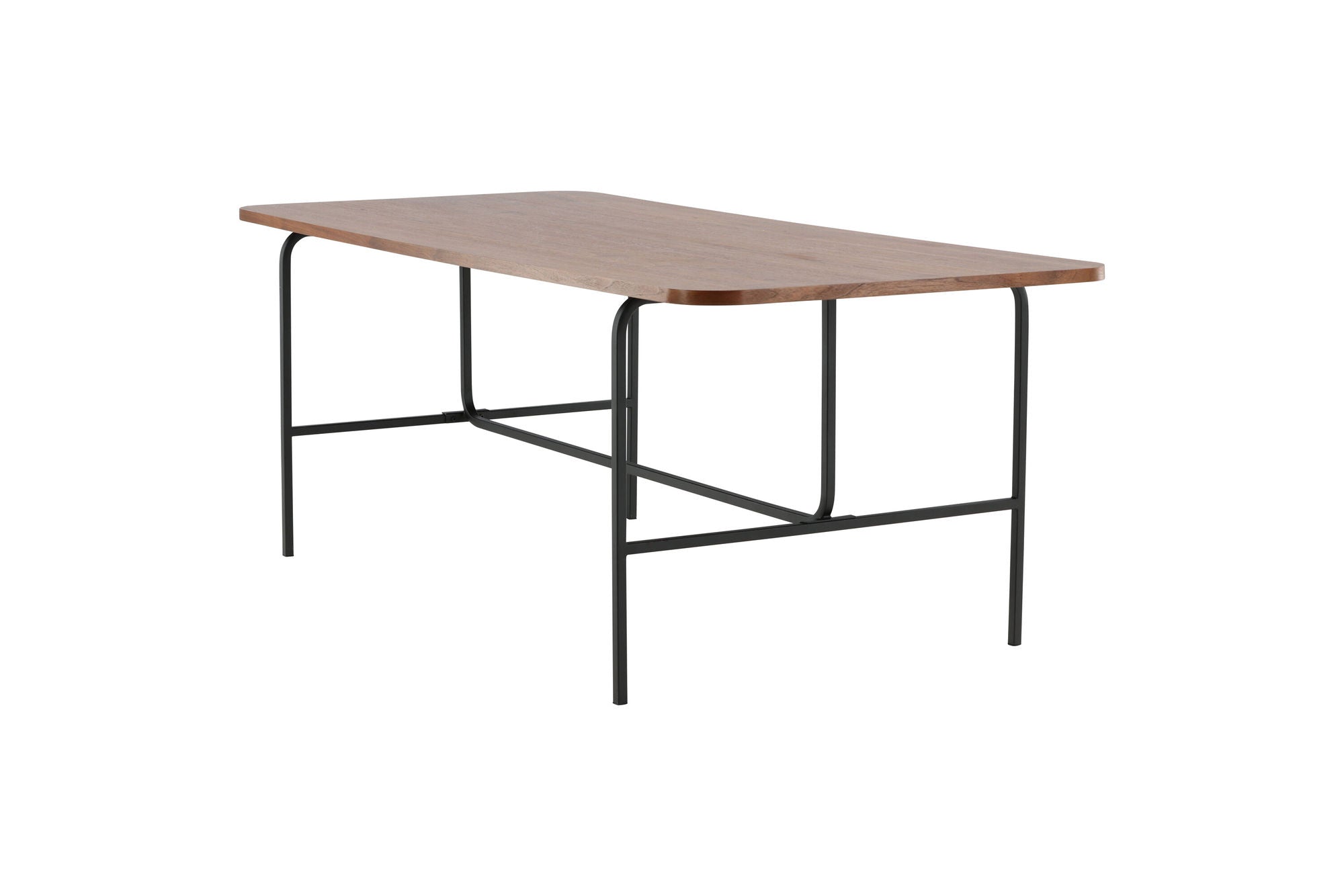 Venture Home Uno Dining Table - Black / Walnut Veneer - vivahabitat.com