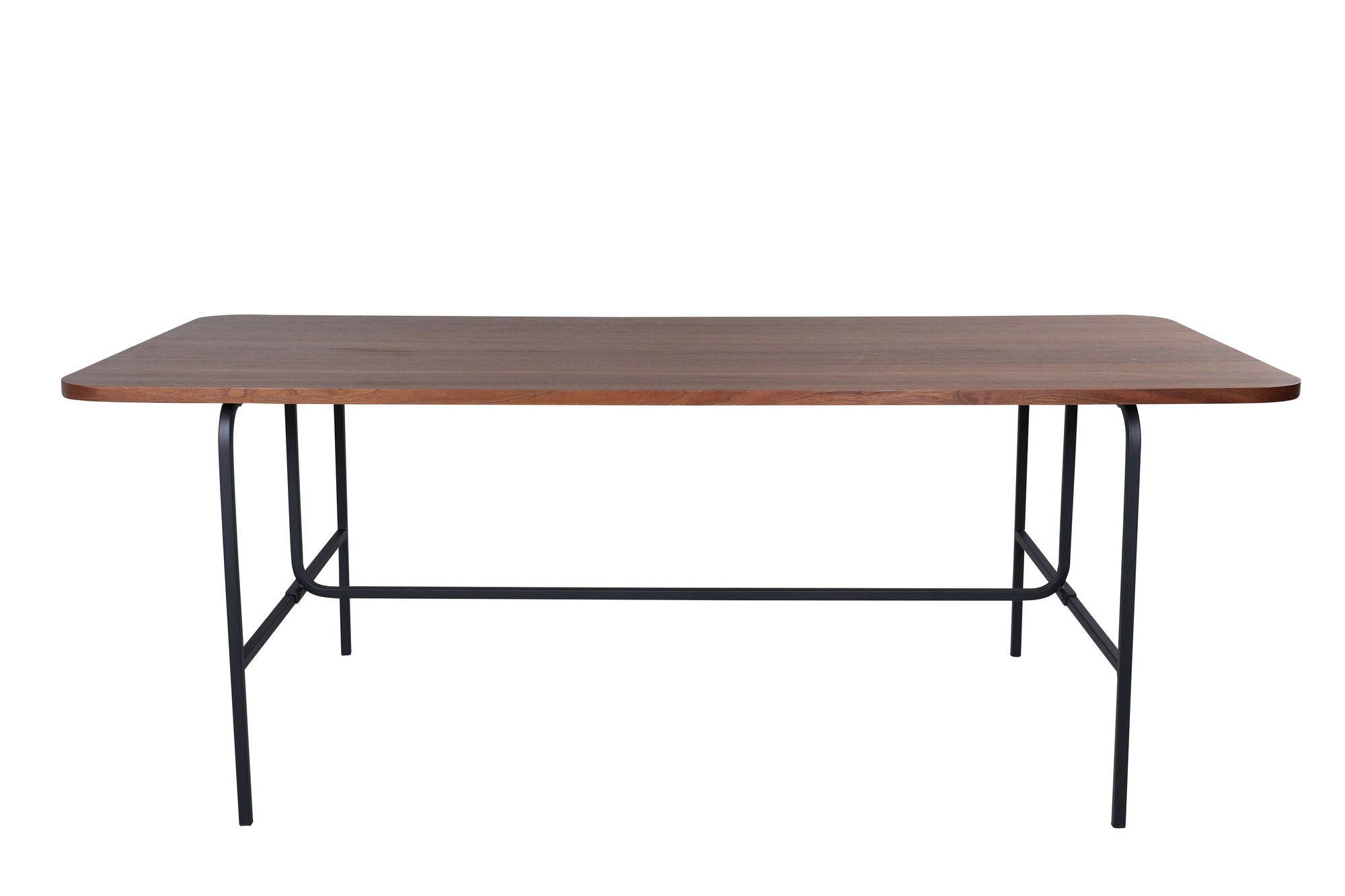 Venture Home Uno Dining Table - Black / Walnut Veneer - vivahabitat.com