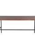 Venture Home Uno Dining Table - Black / Walnut Veneer - vivahabitat.com