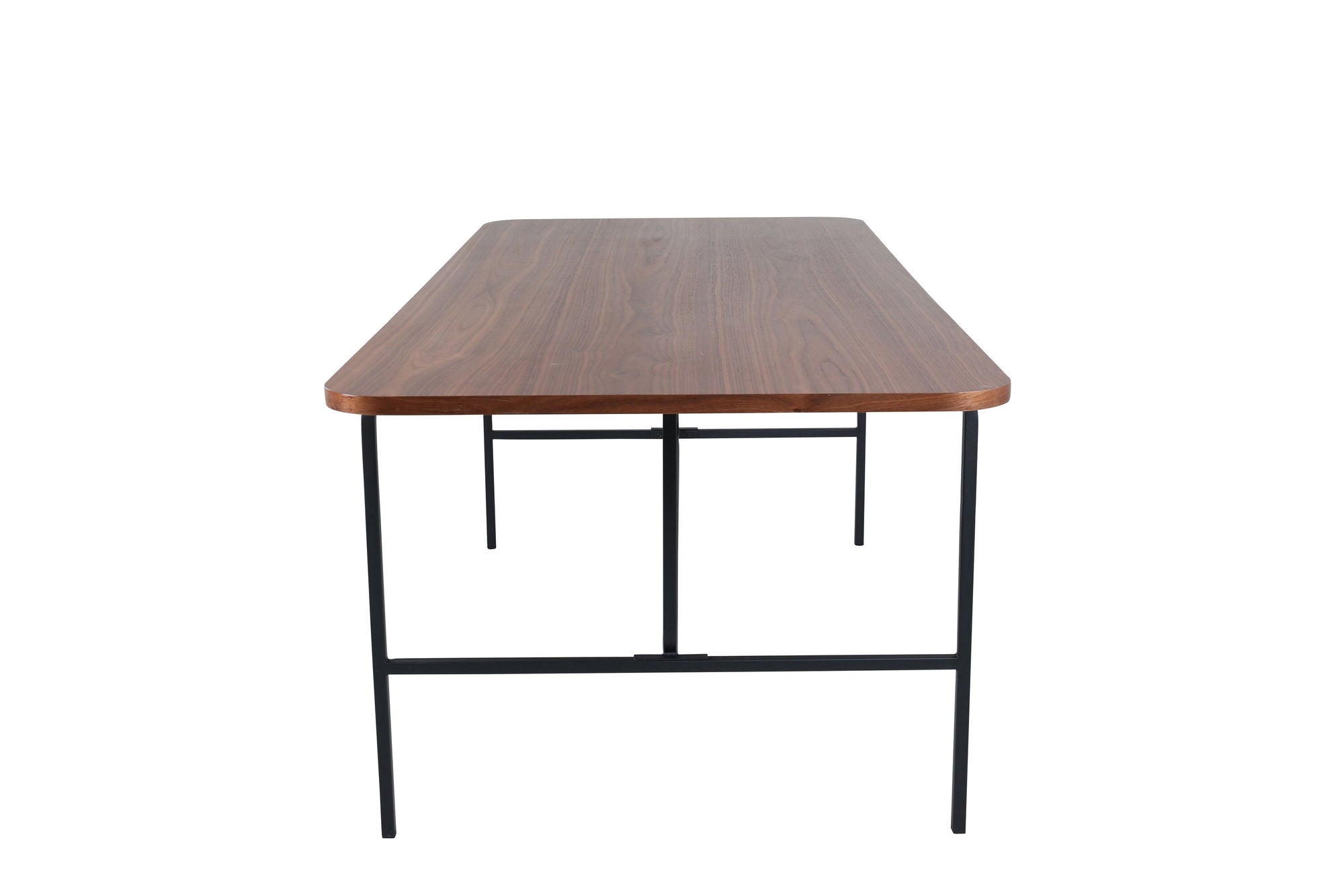 Venture Home Uno Dining Table - Black / Walnut Veneer - vivahabitat.com