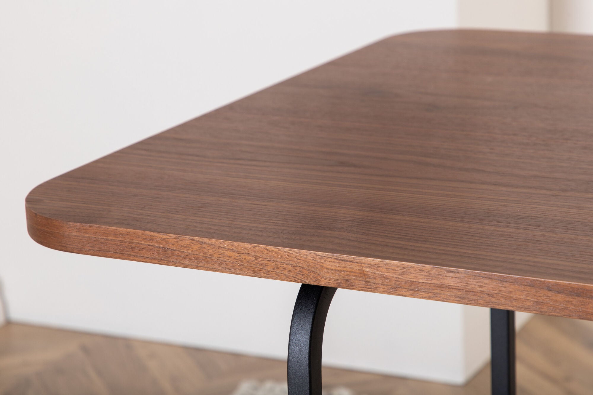 Venture Home Uno Dining Table - Black / Walnut Veneer - vivahabitat.com