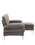 Venture Home Remis  Sofa - Light Grey  Fabric - vivahabitat.com