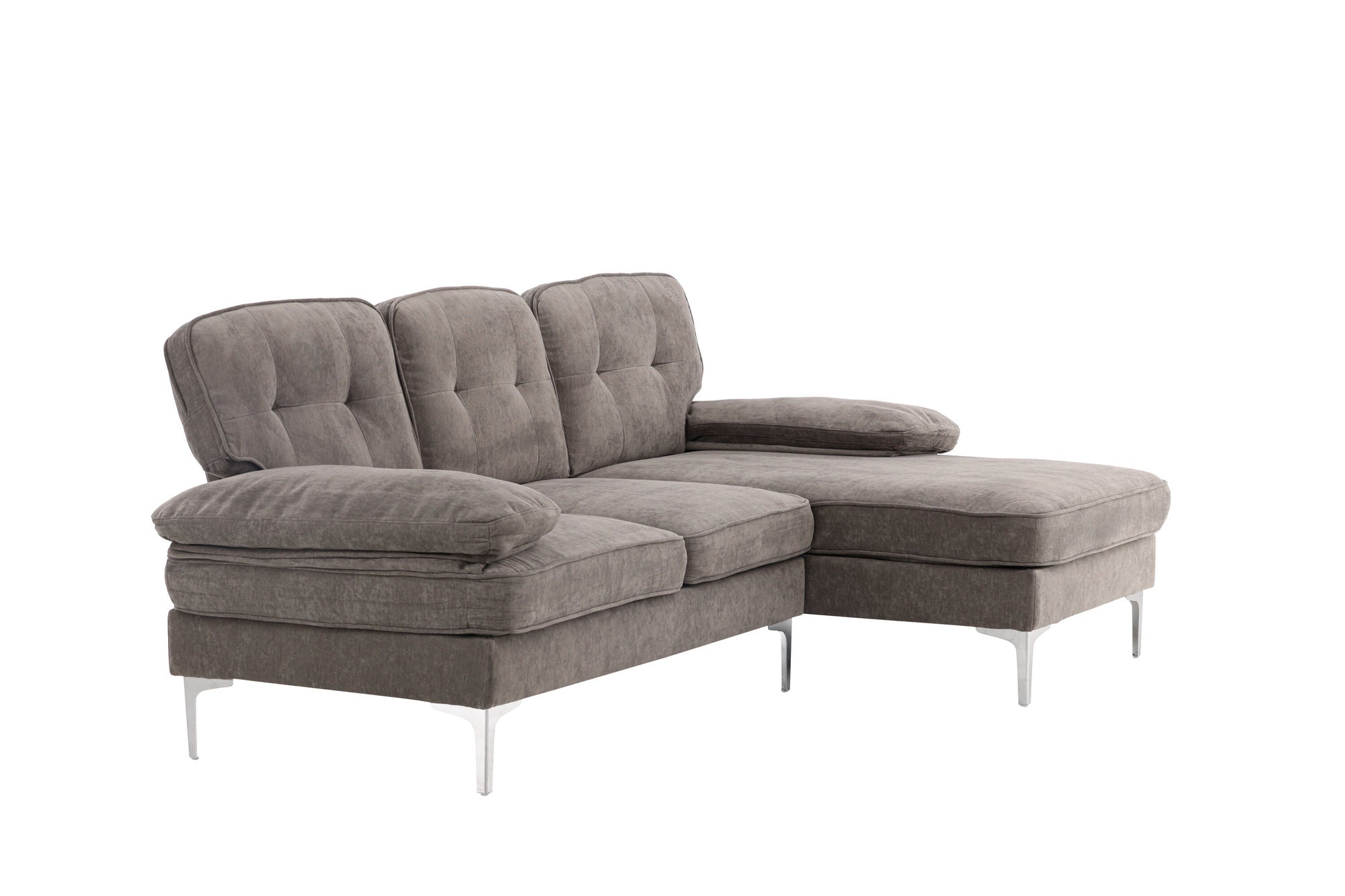 Venture Home Remis  Sofa - Light Grey  Fabric - vivahabitat.com