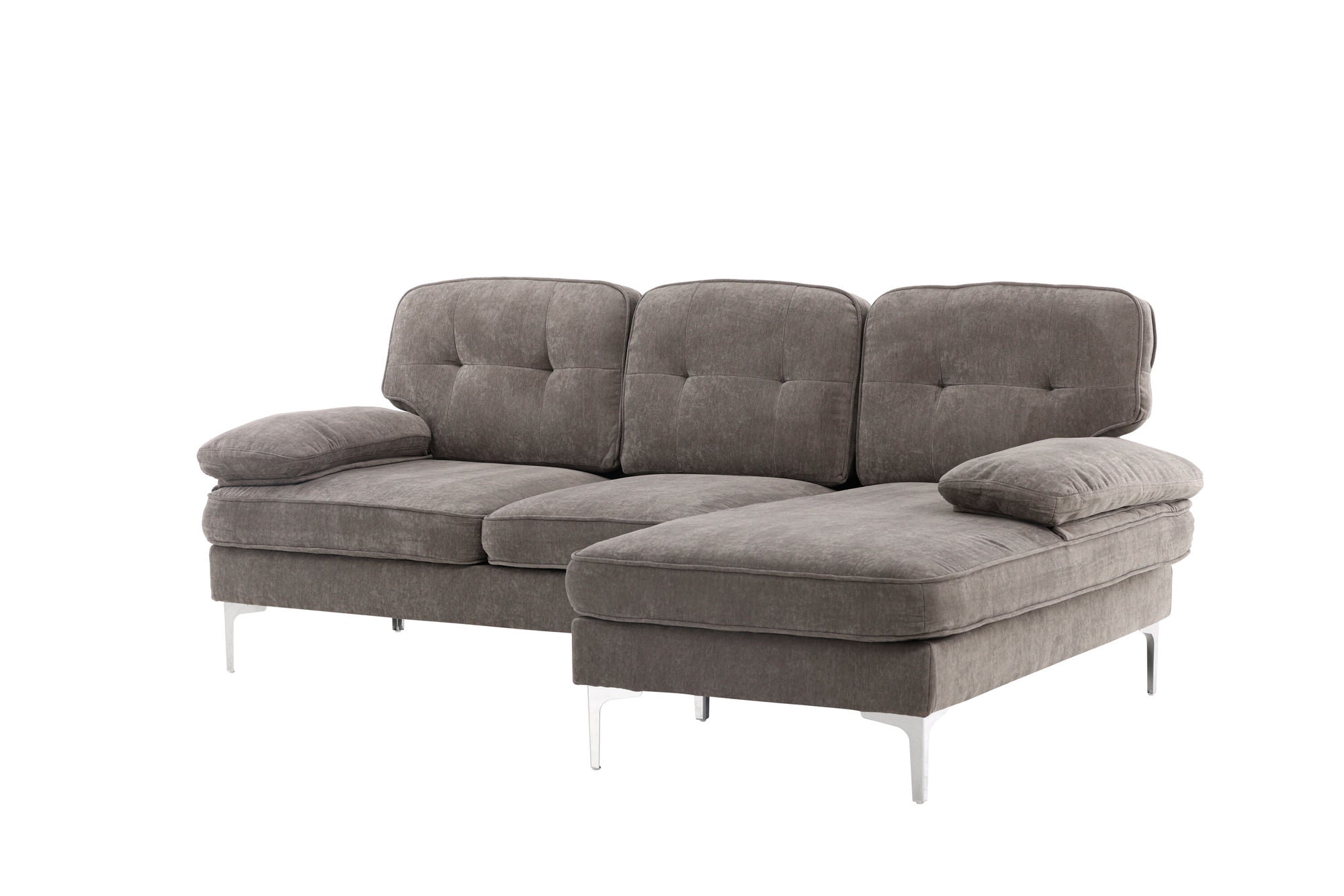 Venture Home Remis  Sofa - Light Grey  Fabric - vivahabitat.com