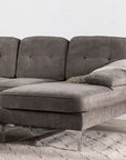 Venture Home Remis  Sofa - Light Grey  Fabric - vivahabitat.com