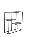 Venture Home Staal - Staal Bookcase Low - Black - vivahabitat.com