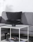 Venture Home Zoom U-Sofa - Black / Steel Grey Fabric - vivahabitat.com