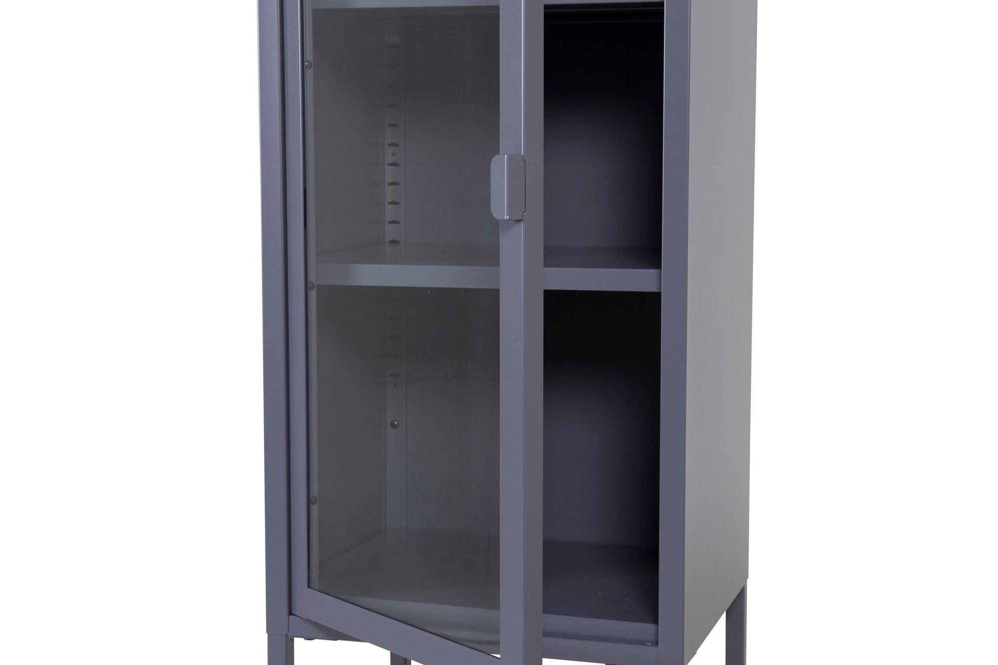 Venture Home Misha - High Thin Cabinet w shelf - Grey - vivahabitat.com