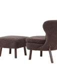 Vind Ryxö Single Sofa - Brown / Dark Brown Teddy - vivahabitat.com