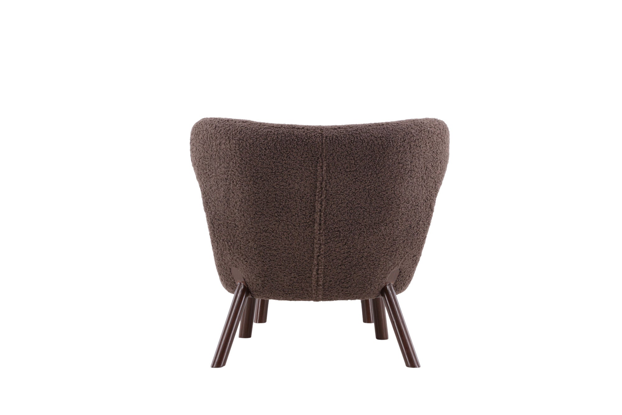 Vind Ryxö Single Sofa - Brown / Dark Brown Teddy - vivahabitat.com