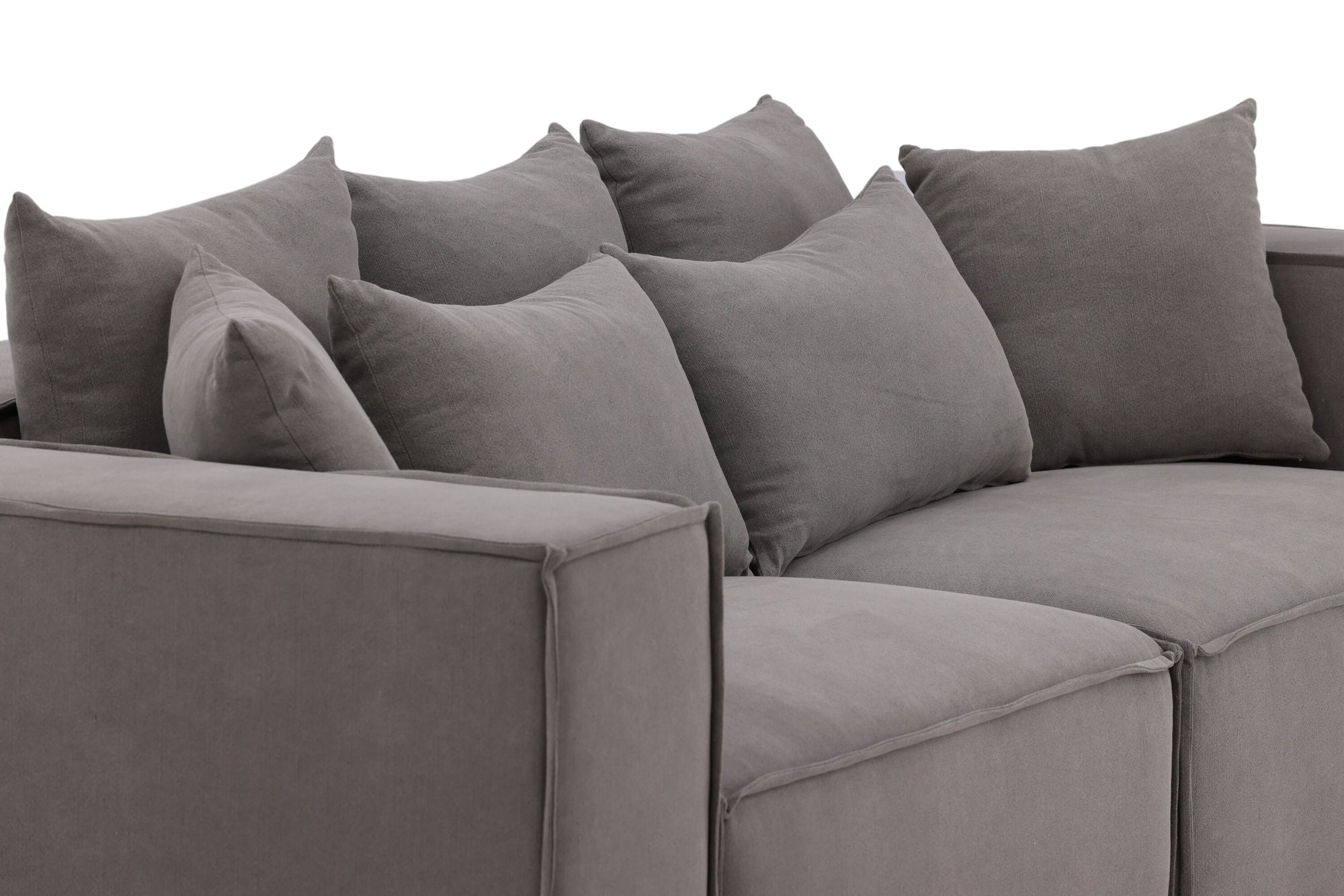 Vind Gillholmen Sofa - Grey / Grey Linen - vivahabitat.com