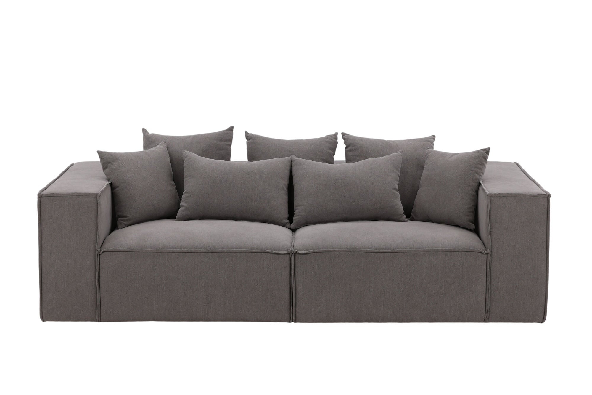 Vind Gillholmen Sofa - Grey / Grey Linen - vivahabitat.com
