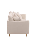 Vind Segelskären Sofa - Whitewash / Beige Linen - vivahabitat.com