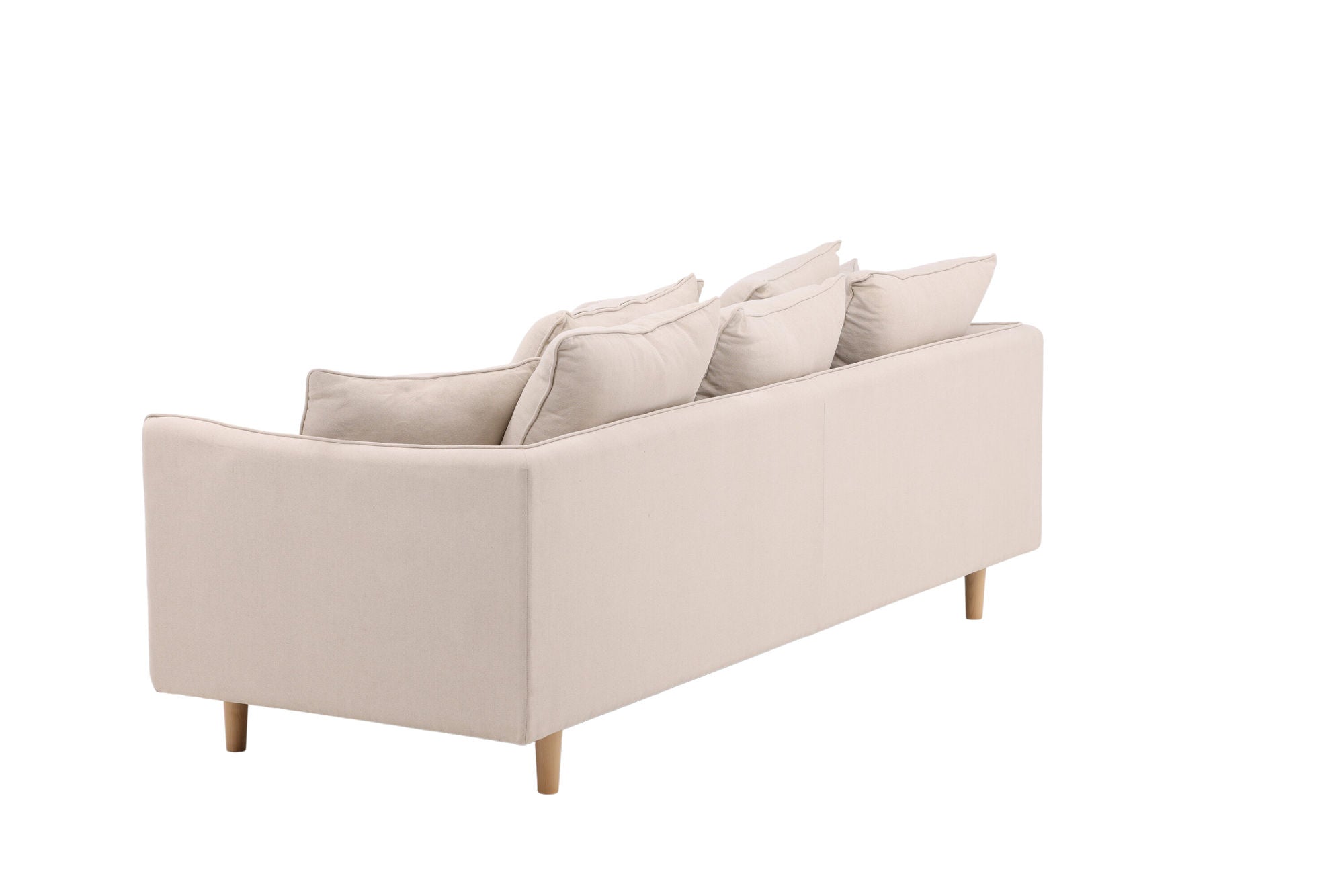 Vind Segelskären Sofa - Whitewash / Beige Linen - vivahabitat.com
