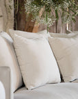 Vind Segelskären Sofa - Whitewash / Beige Linen - vivahabitat.com