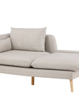 Venture Home Tacoma Sofa - Light woodlook / Linen fabric - vivahabitat.com