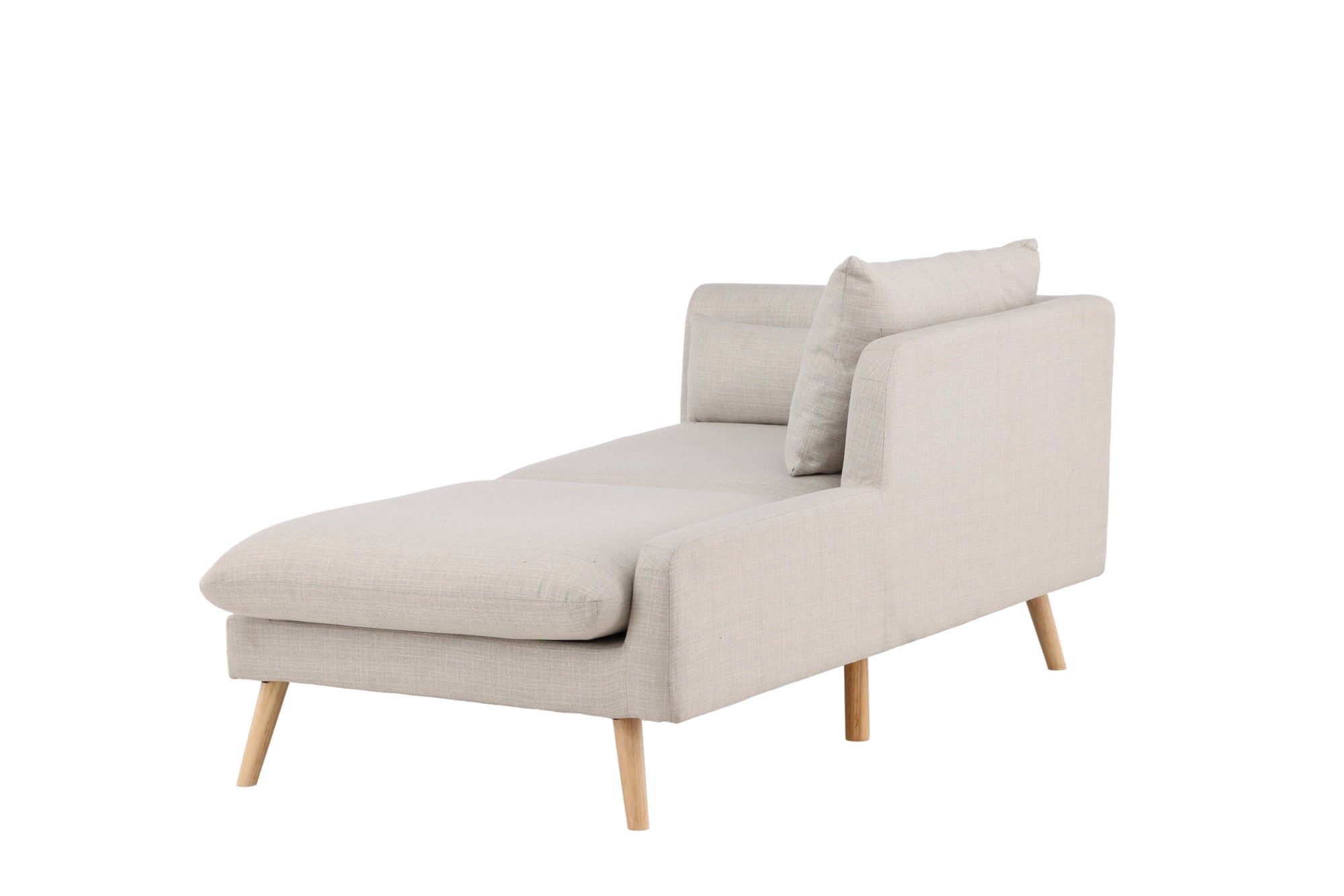 Venture Home Tacoma Sofa - Light woodlook / Linen fabric - vivahabitat.com