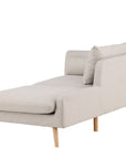 Venture Home Tacoma Sofa - Light woodlook / Linen fabric - vivahabitat.com