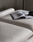 Venture Home Tacoma Sofa - Light woodlook / Linen fabric - vivahabitat.com