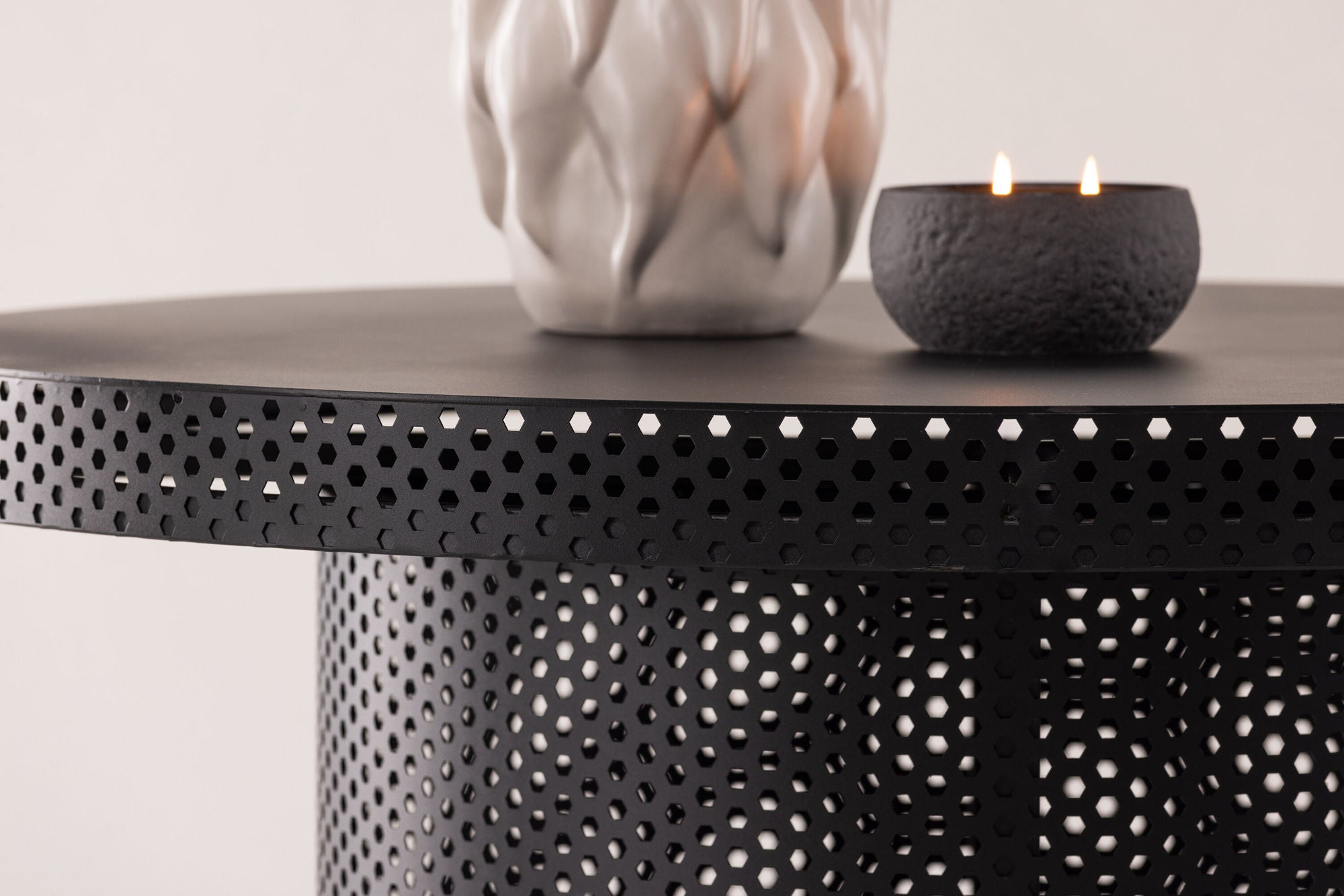 Vind West End x Josefin Lustig - Sofa Table - Black / Black Metal - vivahabitat.com