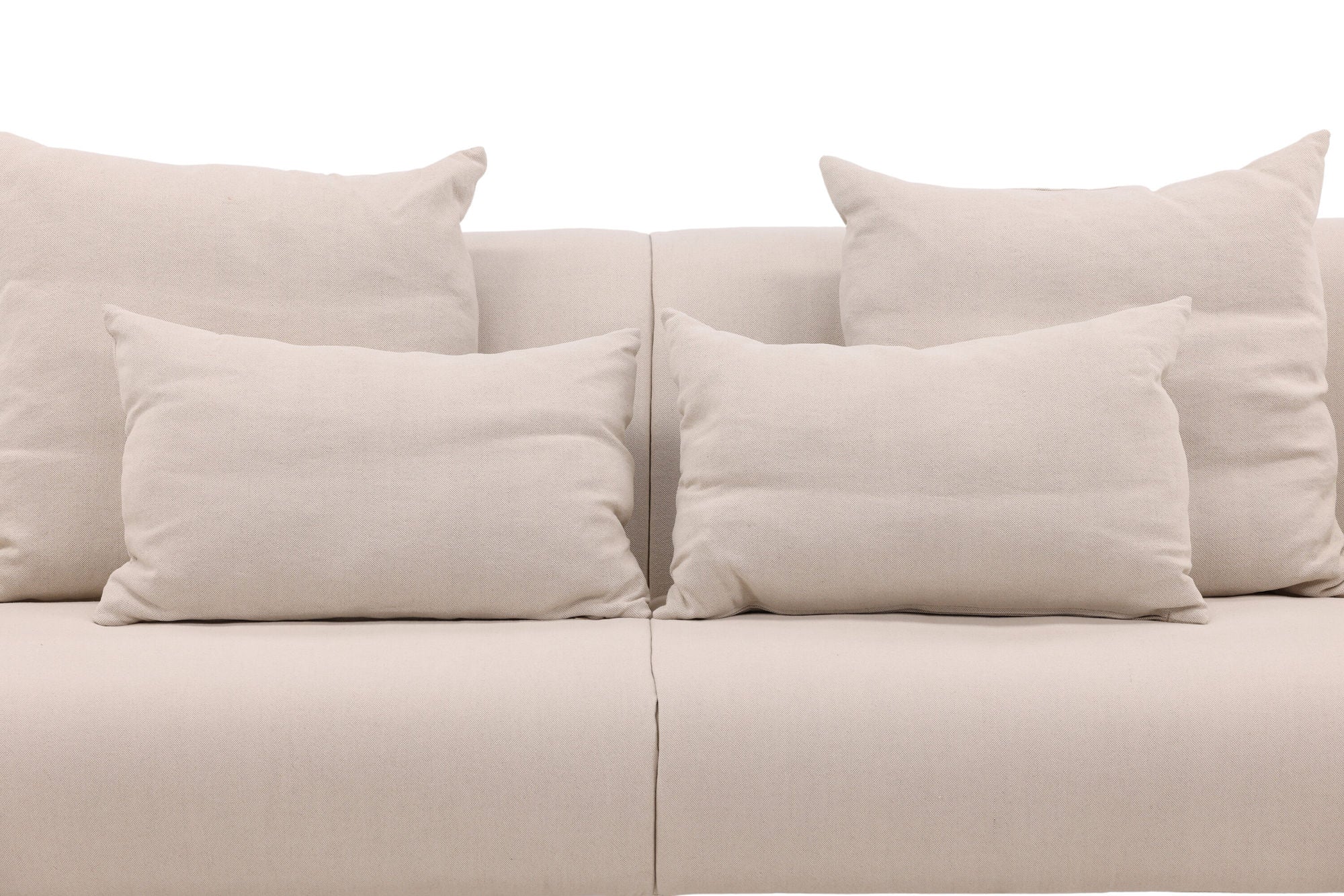 Vind Öckerö Sofa - White / Beige Linen - vivahabitat.com