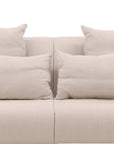 Vind Öckerö Sofa - White / Beige Linen - vivahabitat.com