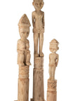 African Figure Standing Wood Natural Large - vivahabitat.com