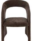 Anise Chair Textile Dark Brown - vivahabitat.com