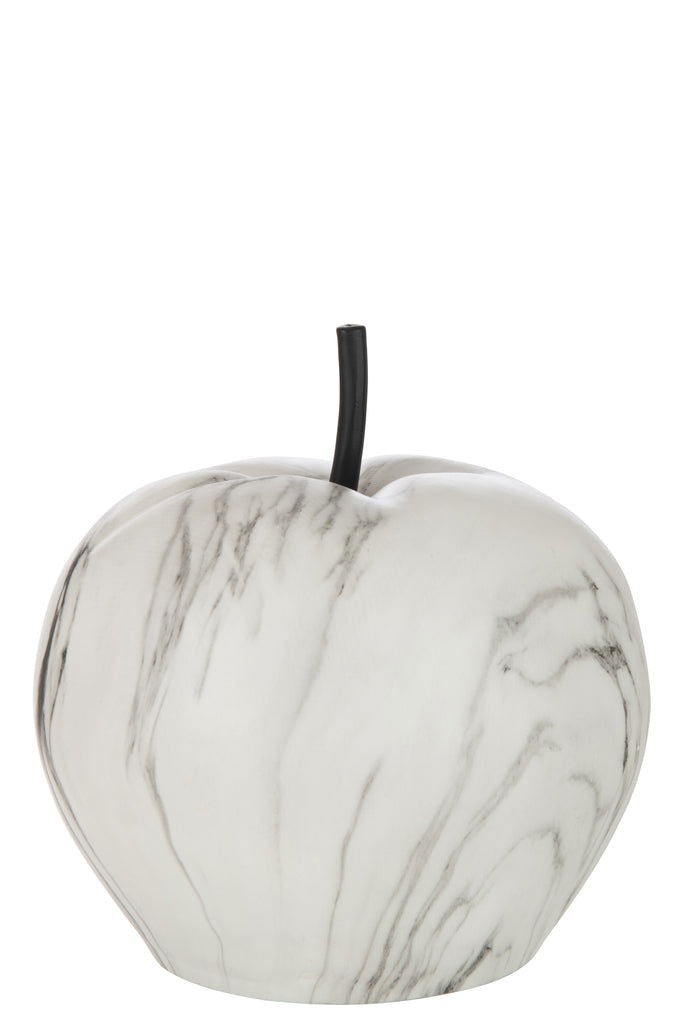 Apple Marble Poly White Large - vivahabitat.com