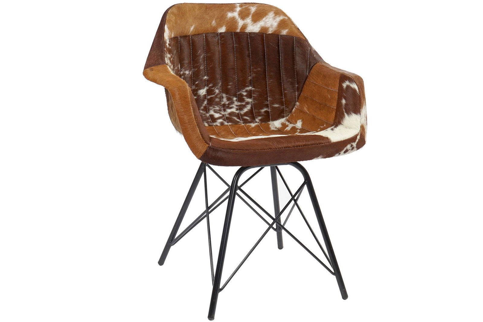 Arm Chair Cow Hide - vivahabitat.com