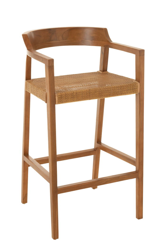 Bar stool Emma Teak Brown - vivahabitat.com