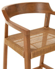 Bar stool Emma Teak Brown - vivahabitat.com